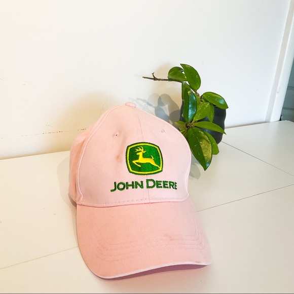 John Deere Accessories - Pink JOHN DEERE Adjustable Cap